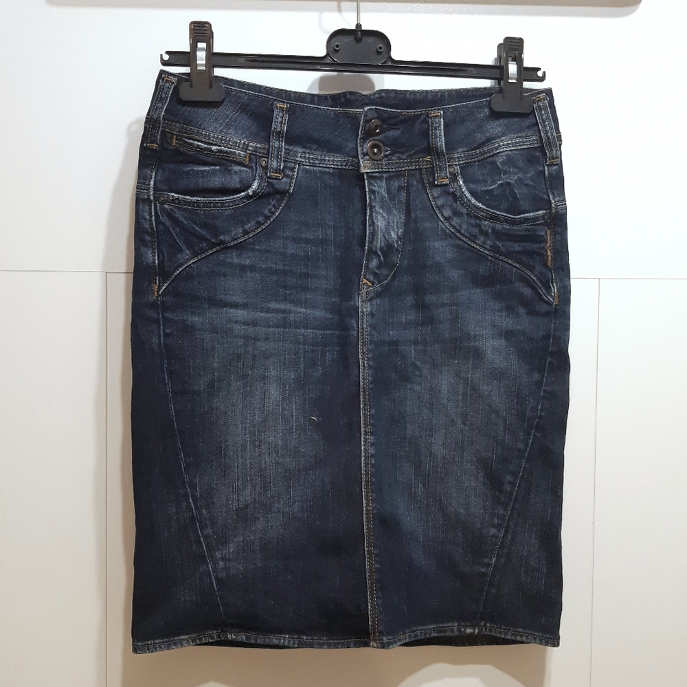 Sylver jeans roby denim skirt blue size 26